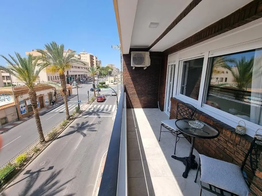 Apartamento Aguadulce, Apto Santa Monica 2 Hab Con Terraza, Aire, Wifi, A 5 Min De La Playa Aguadulce