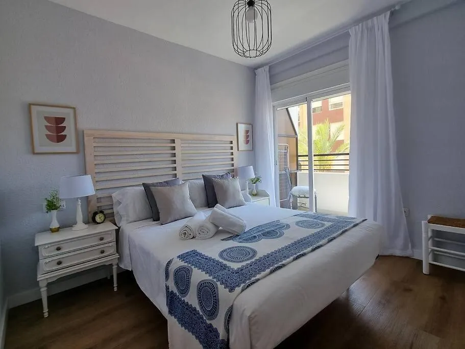 Aguadulce, Apto Santa Monica 2 Hab Con Terraza, Aire, Wifi, A 5 Min De La Playa Aguadulce